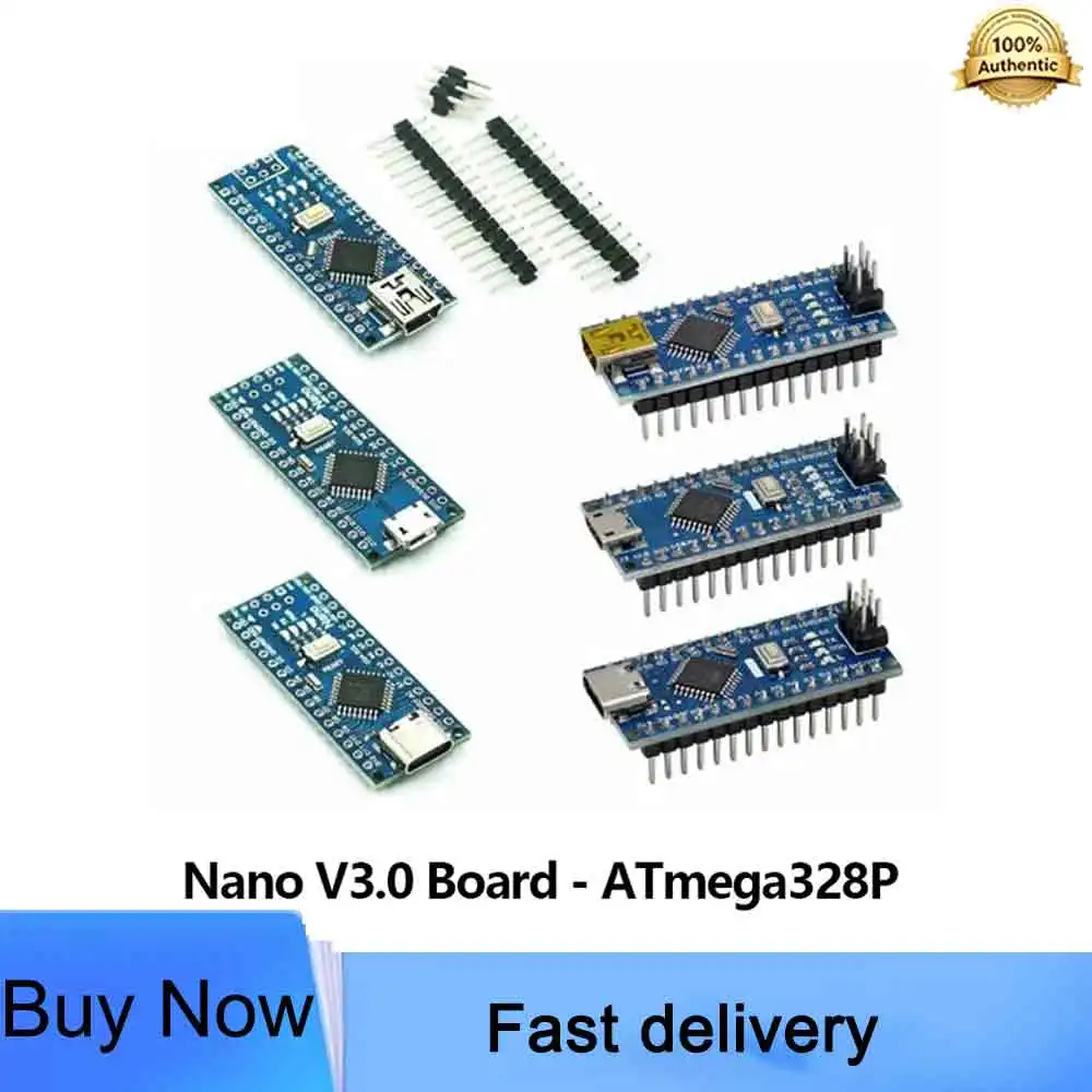 Nano V3.0 Board with Cable Nano Board ATmega328P CH340G Chip 5V 16M Microcontroller For Arduino Nano For FPV Drone Accessories