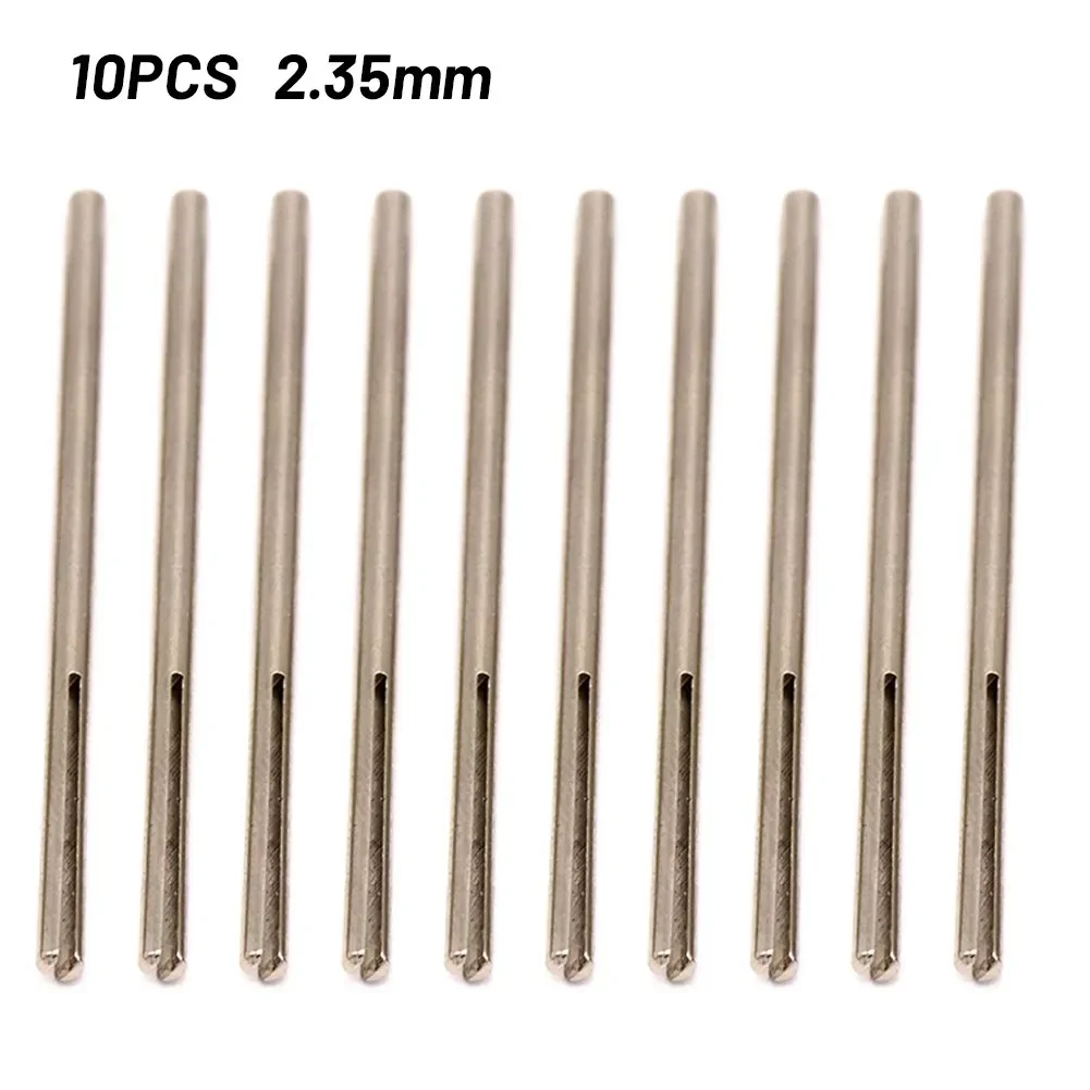 10PCS 2.35/3mm Shank Sandpaper Clamp Split Mandrels Long Abrasive Holder Clip Rod Carved Point For Rotary Grinder Accessories