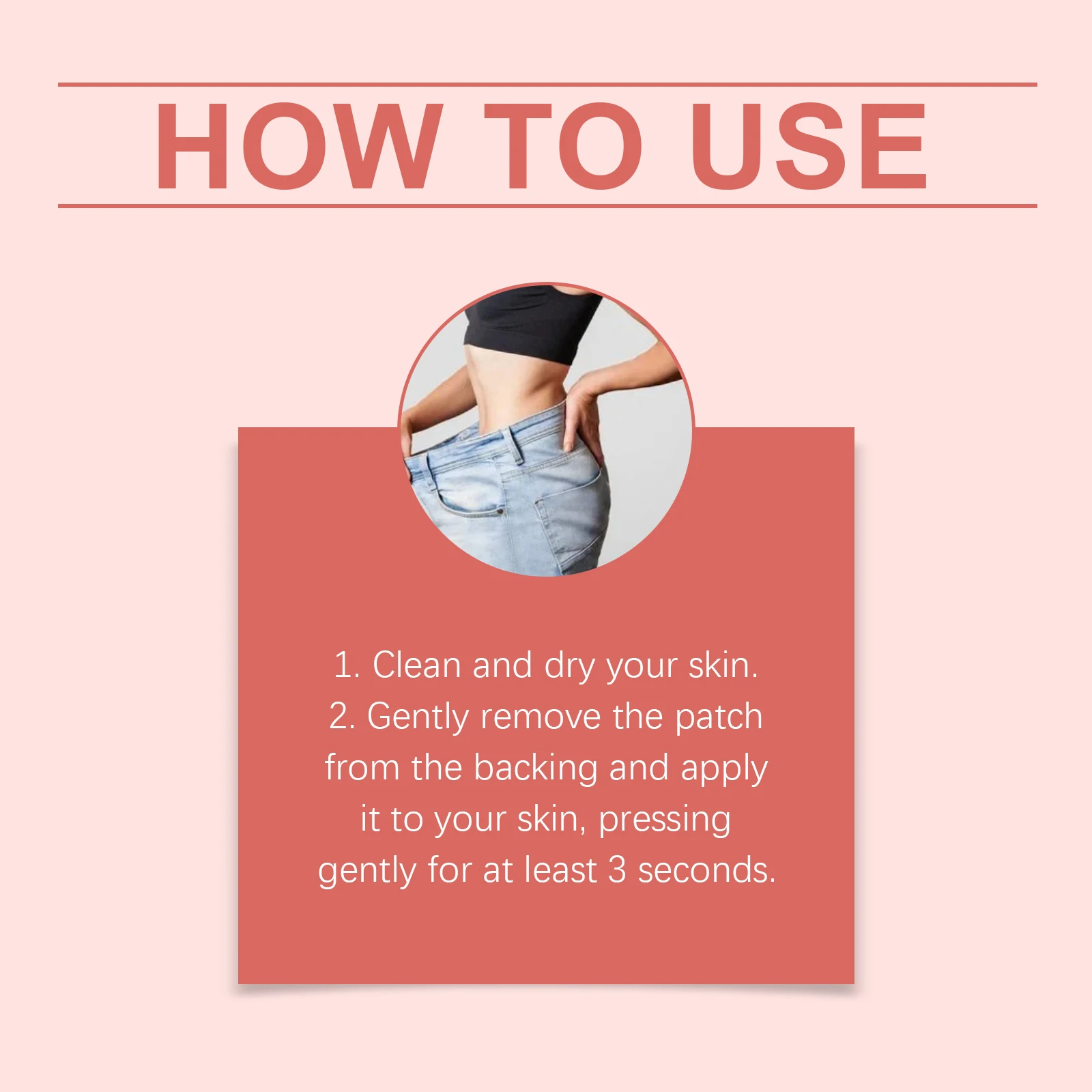 رقع العناية بالجسم لشد البطن Glp1 بقع حرق الدهون وتوازن الجسم وتسريع عملية التمثيل الغذائي