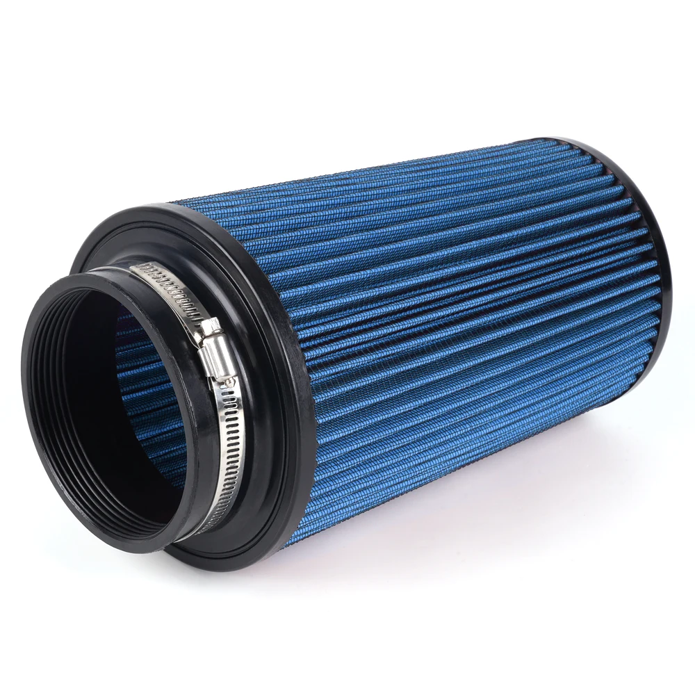 RASTP-3" 3,5" 4" Rennwagen High Flow Kaltlufteinlassluftfilter Drei Größen Konische waschbare Luftfilter 10,6" hoch OFI141 – Detail 21