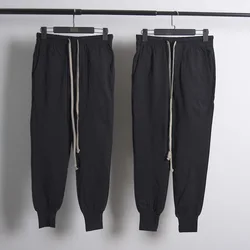 Fashion Men's Casual Shoes Joggers Design Cotton Pants for Man Streetwear Men Trousers Drawstring Men's Clothing