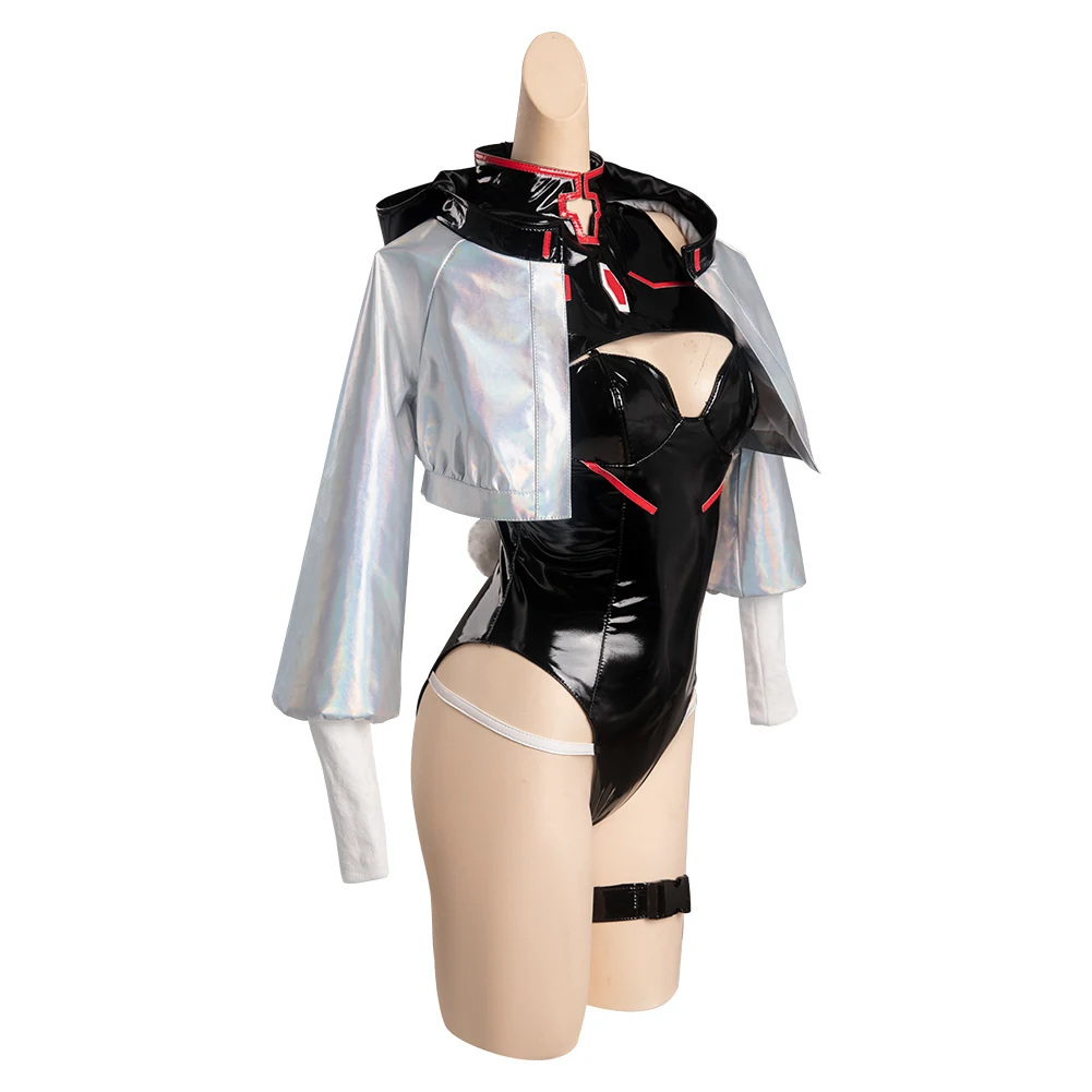 Lucy Cosplay Costume Bunny Girl Jumpsuit Outfits Halloween Carnival Suit For Ladies Role Play