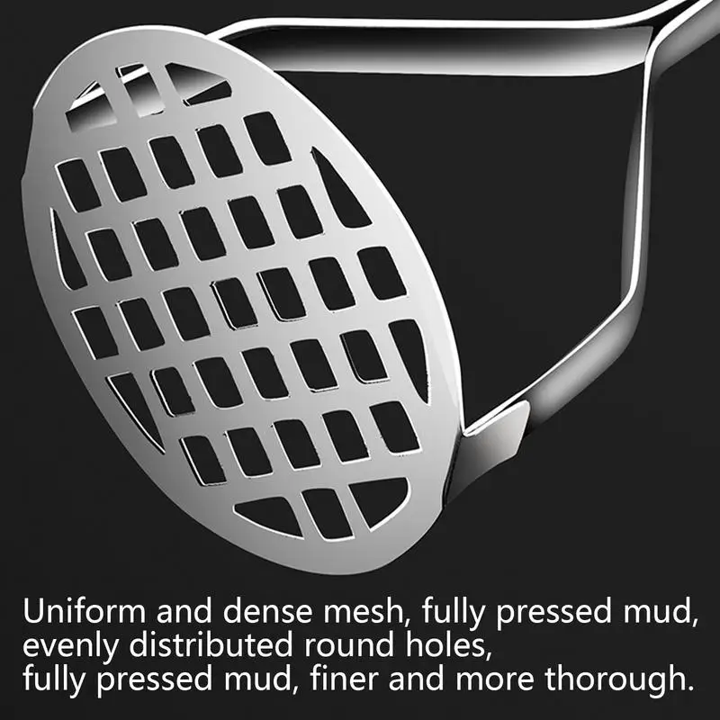 Kitchen Gadget Creative Mud Press Masher Puree Juice Maker Stainless Steel Potatoes Crusher Baby's complementary food tools