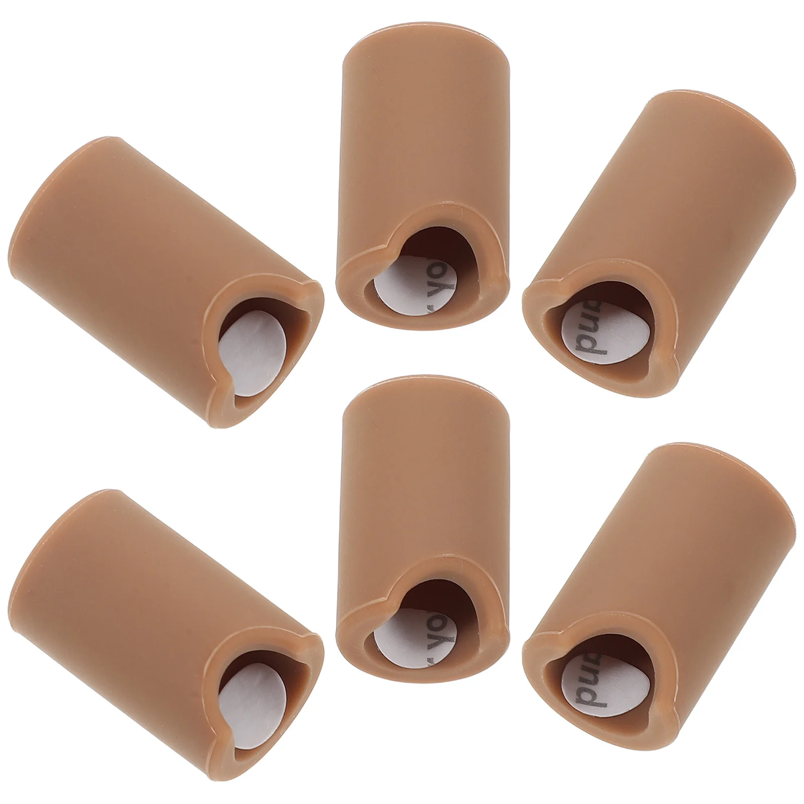 6 قطعة واقيات مقبض الباب من السيليكون المقاوم للأطفال، مصدات درج لسلامة الأطفال، واقيات زوايا الأثاث، أغطية ناعمة