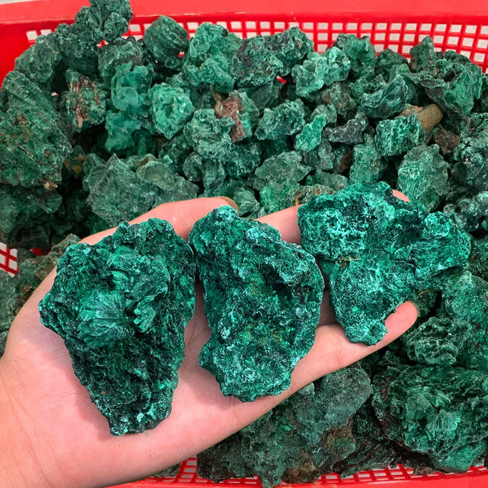 Натуральный необработанный малахитовый камень, руда с зелеными полосками, минеральный образец, дисплей, коллекционный класс, декоративный декоративный подарок, домашний декор