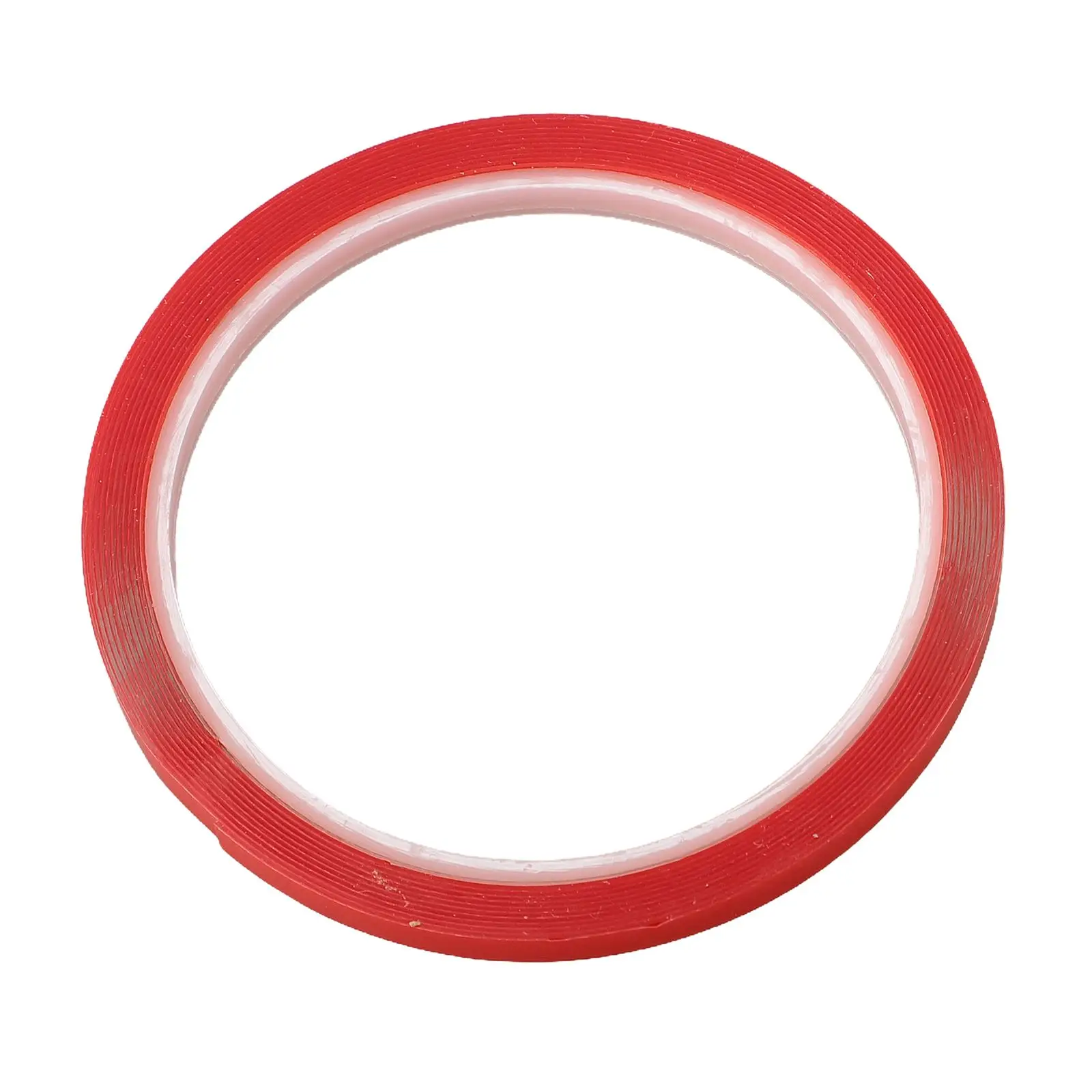 300CM Double Sided Tape 8mm Width Transparent Red Film No Traces Wall Sticker Waterproof Adhesive Glue Tapes