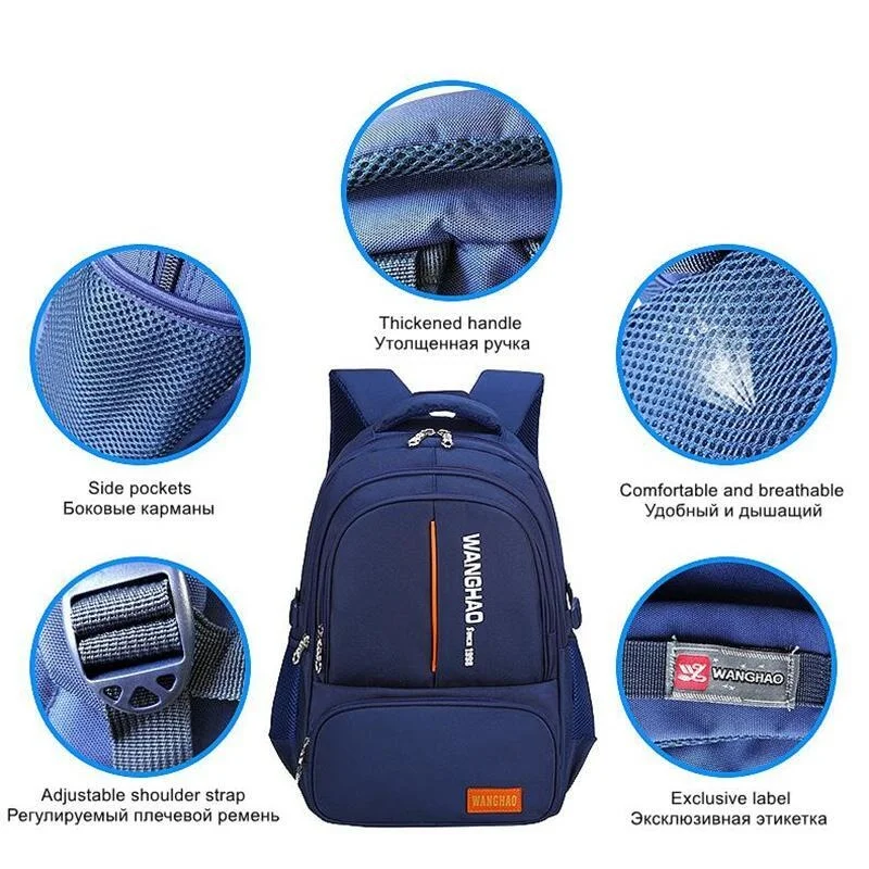 New Schoolbag Suitable For 1m-1.6m Children Orthopedic School Backpack School Bags For Boys Waterproof Backpacks Kids Satchel