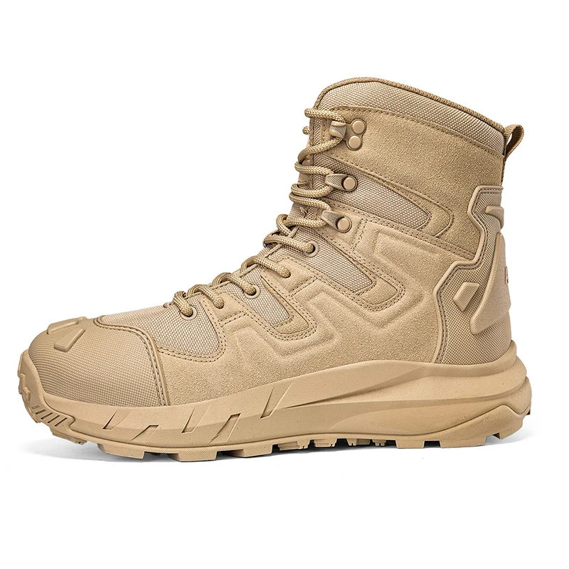 

Men Military Tactical Boots Army Shoes Unisex Male Quality Training Ultrallight Safety High Breathable Outdoor Women Desert Boot