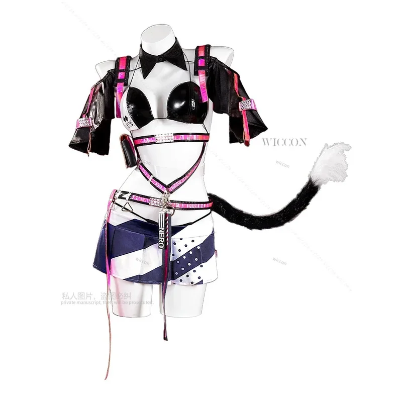 أنيمي لعبة آلهة النصر: نيكي نيرو زي الملابس الموحدة تأثيري أداء المعركة فستان مثير امرأة ؛ 3 ، d'6.r ؛ 8'w ،