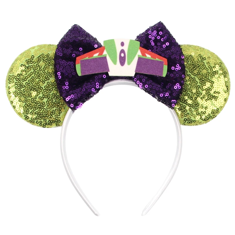 Cartoon Disney Mickey Mouse Ears Headband Kid Adult Festival Party Sequins 5\