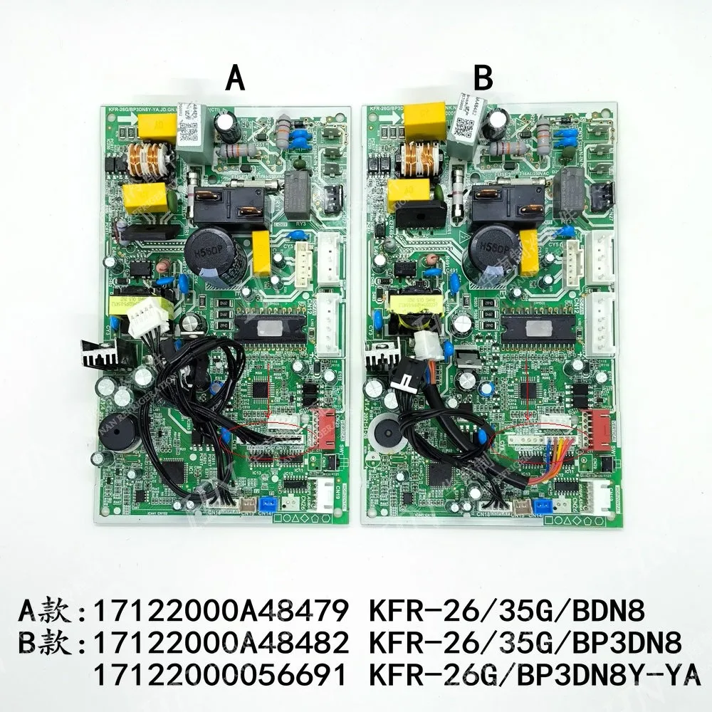 

New for Midea air conditioning motherboard 17122000056691 KFR-26/BP3DN8Y-YA KFR-26/35G/BP3DN8 BDN8 17122000A48479 17122000A48482