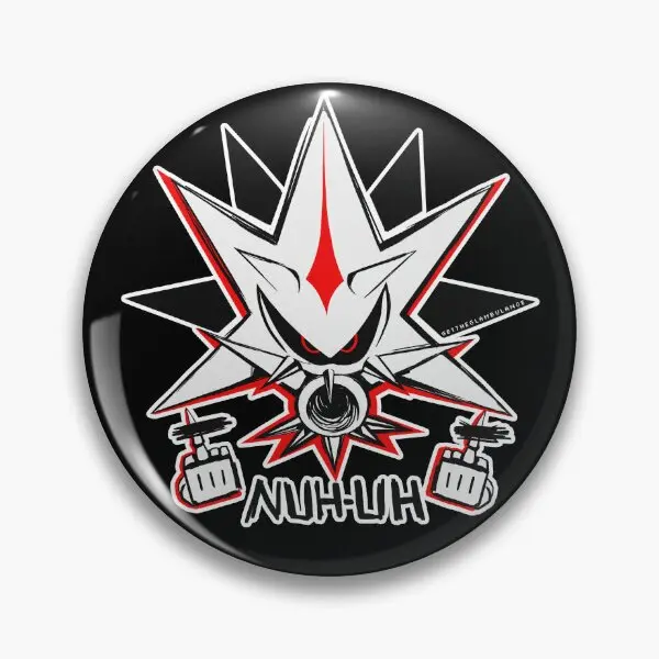 Neo métal Sonic Nuh Uh bouton souple épingle à revers bijoux dessin animé amant métal cadeau Badge collier décor créatif broche mode