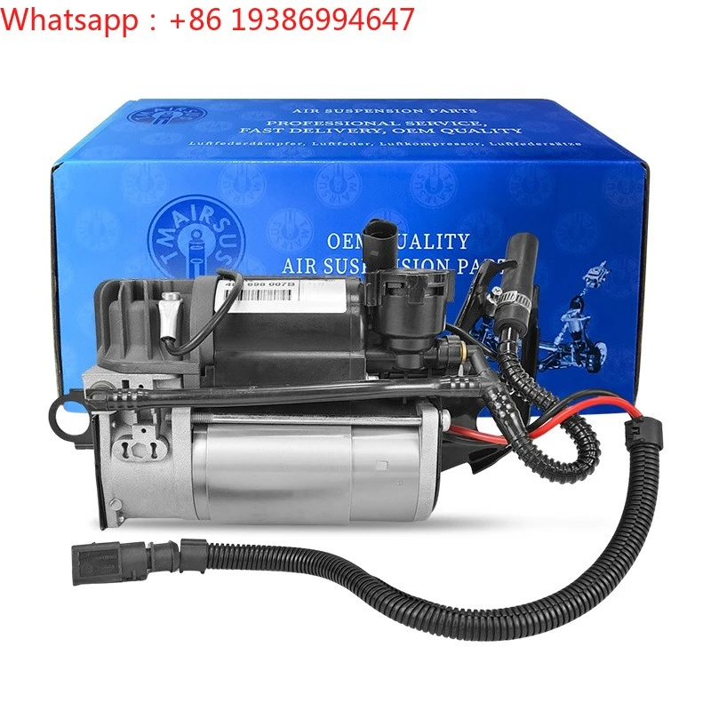 For New Professional 4L0698007 4L0698007B/D Air Suspension Compressor for Audi Q7 Allroad 2002-2016 with 18-Month Warranty