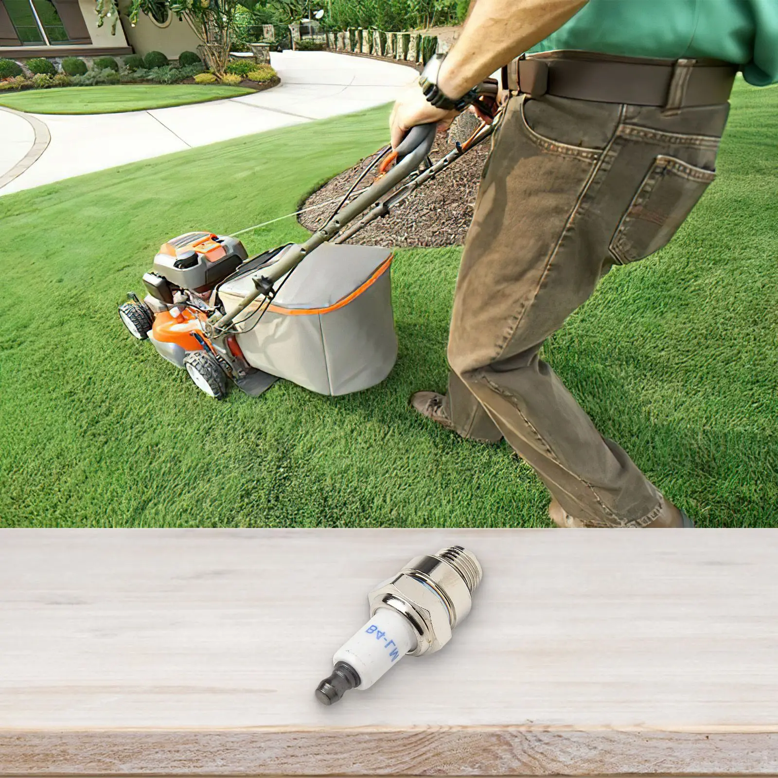 For 2 X   For Lawn Mowers And Lawn Tractors, Such As J19LM, B4LM, W9EO For Spark Garden Power Tools Accessories