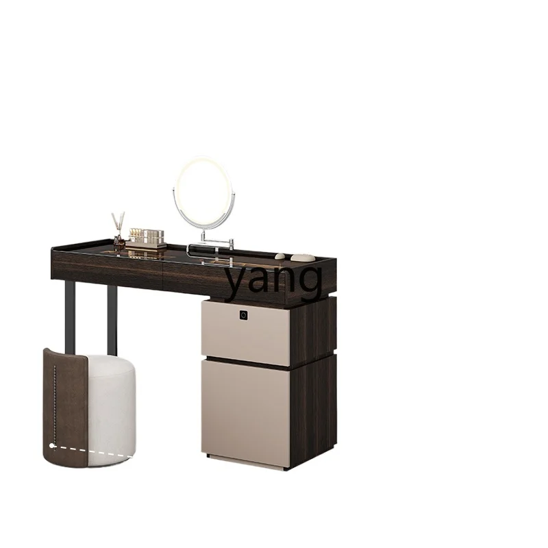 

LMM small apartment dresser chest cabinet integrated with fingerprint lock light luxury high sense