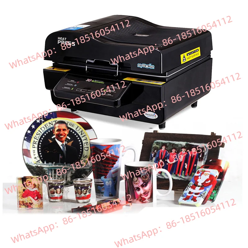 

3D сублимационная ST3042 сублимационная вакуумная термопрессная машина для чехла телефона, кружка, пластина, стекло, дерево, рок, металл, фотопечать