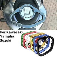Barra Universal para tanque de Gas de pasajero trasero de motocicleta, reposabrazos para tanque de combustible, manillar de agarre de mano para Kawasaki, Yamaha, Suzuki, Honda