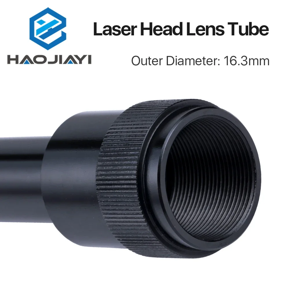 Tubo de lente de aluminio Serie L D20 f63.5 mm para máquina de grabado y corte láser CO2