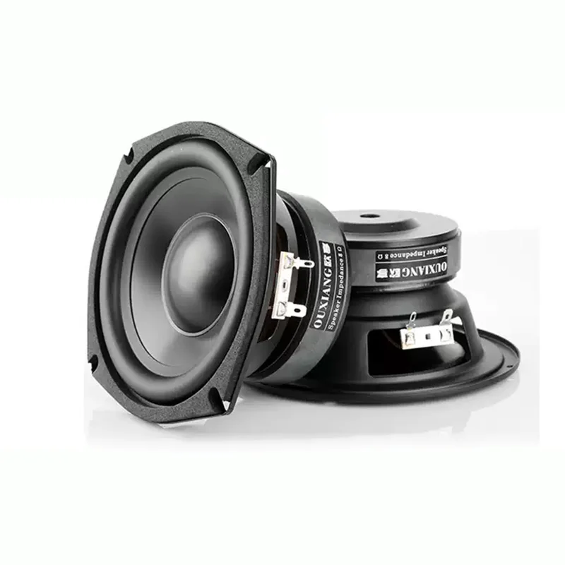1PC 5.25 Inch Subwoofer Speaker Sound Driver 4 8 Ohm 30-50W Speaker Column Home Theater Hifi Power Woofer Music Loudspeaker