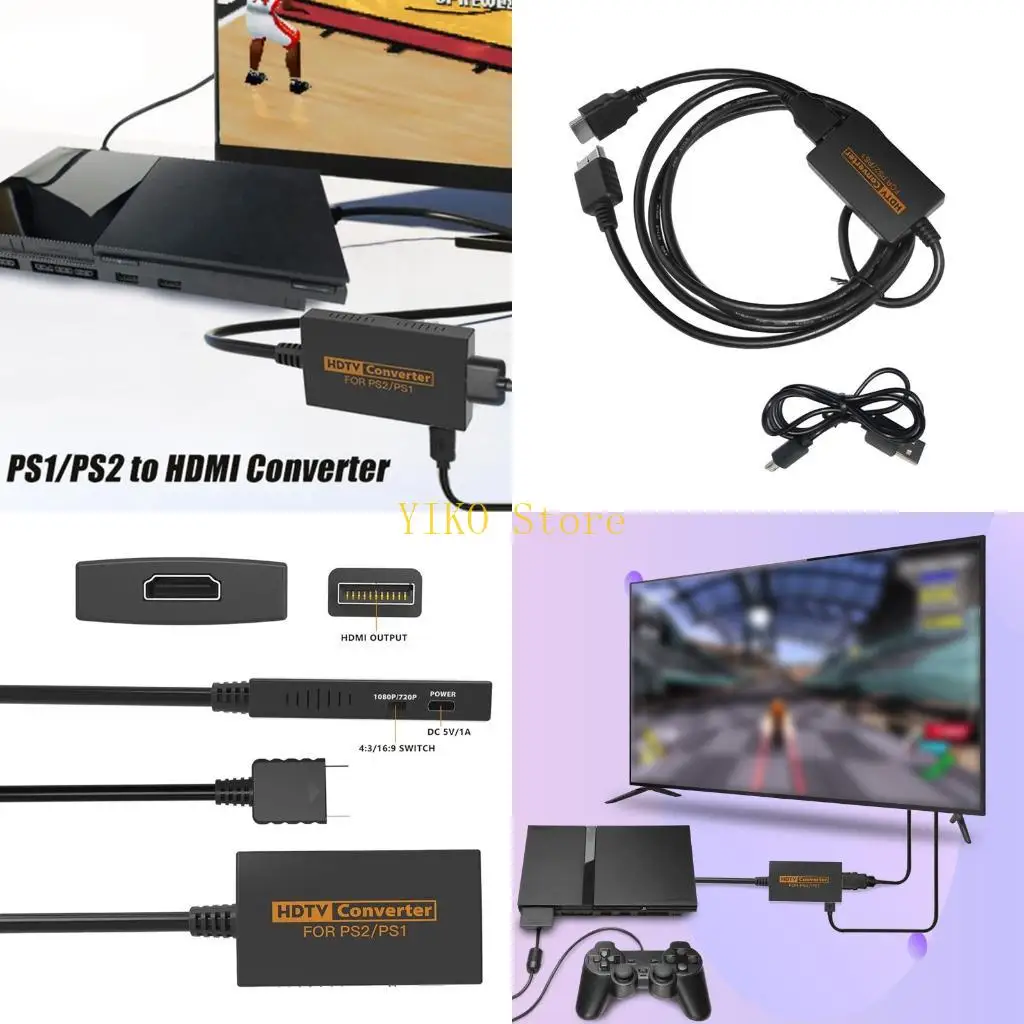 

K32C для PS1/2 в HDMI-совместимый конвертер 720p 1080p