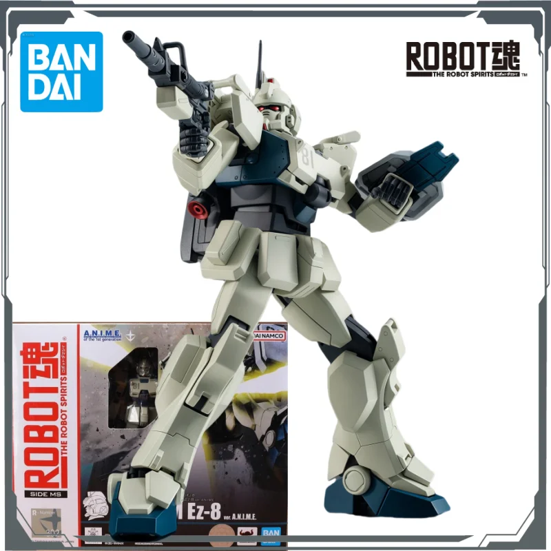 Bandai ROBOT Soul Regular Edition 304 Duel até Ver. A.N.I.M.E.&302 RX-79 (G) Ez-8 até Ez-8 Ver. AN.I.M.E. Anime feito à mão