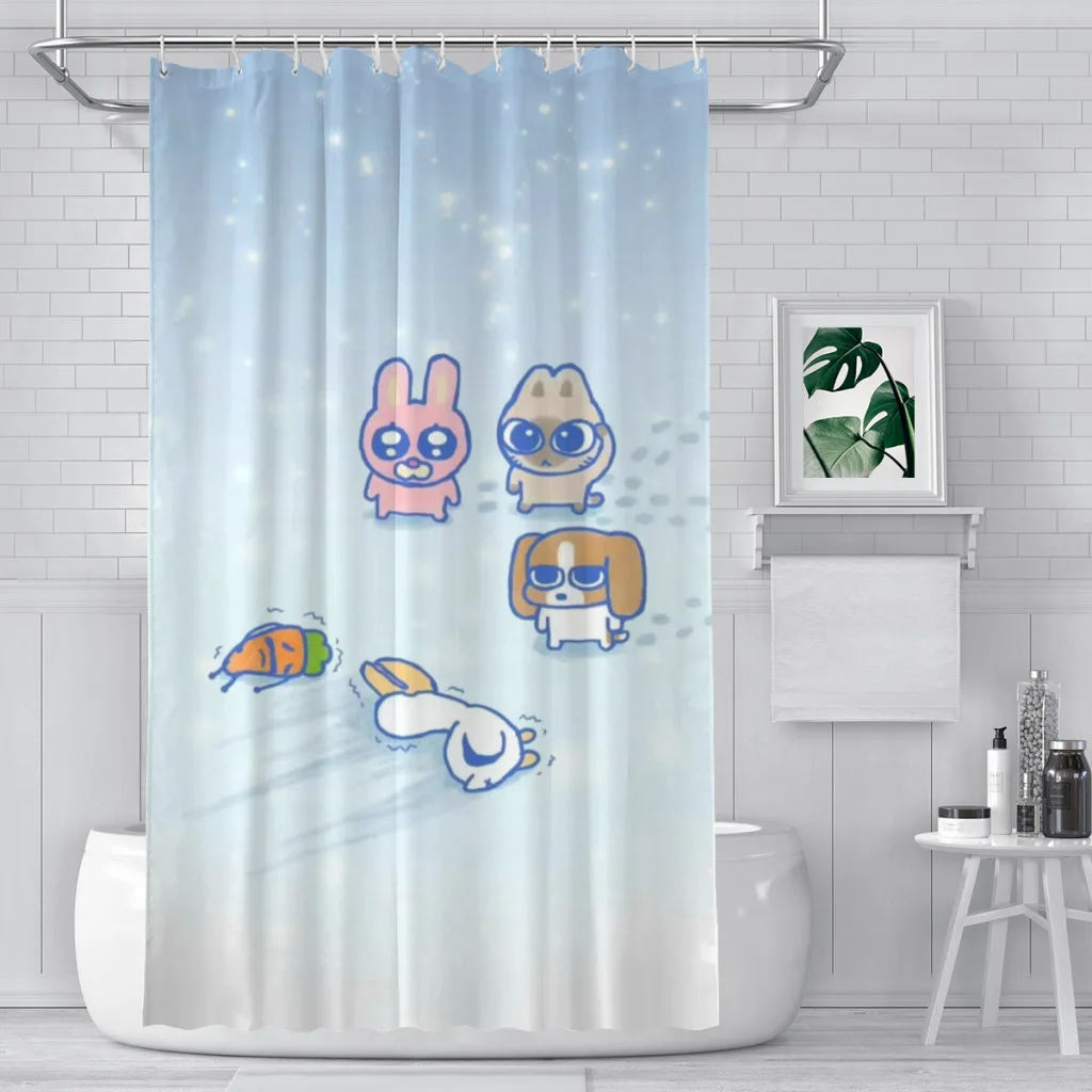 

Shower curtain Bathroom Siam Lop decor Modern household items Bathroom curtain Graduation gift Festival gift Funny