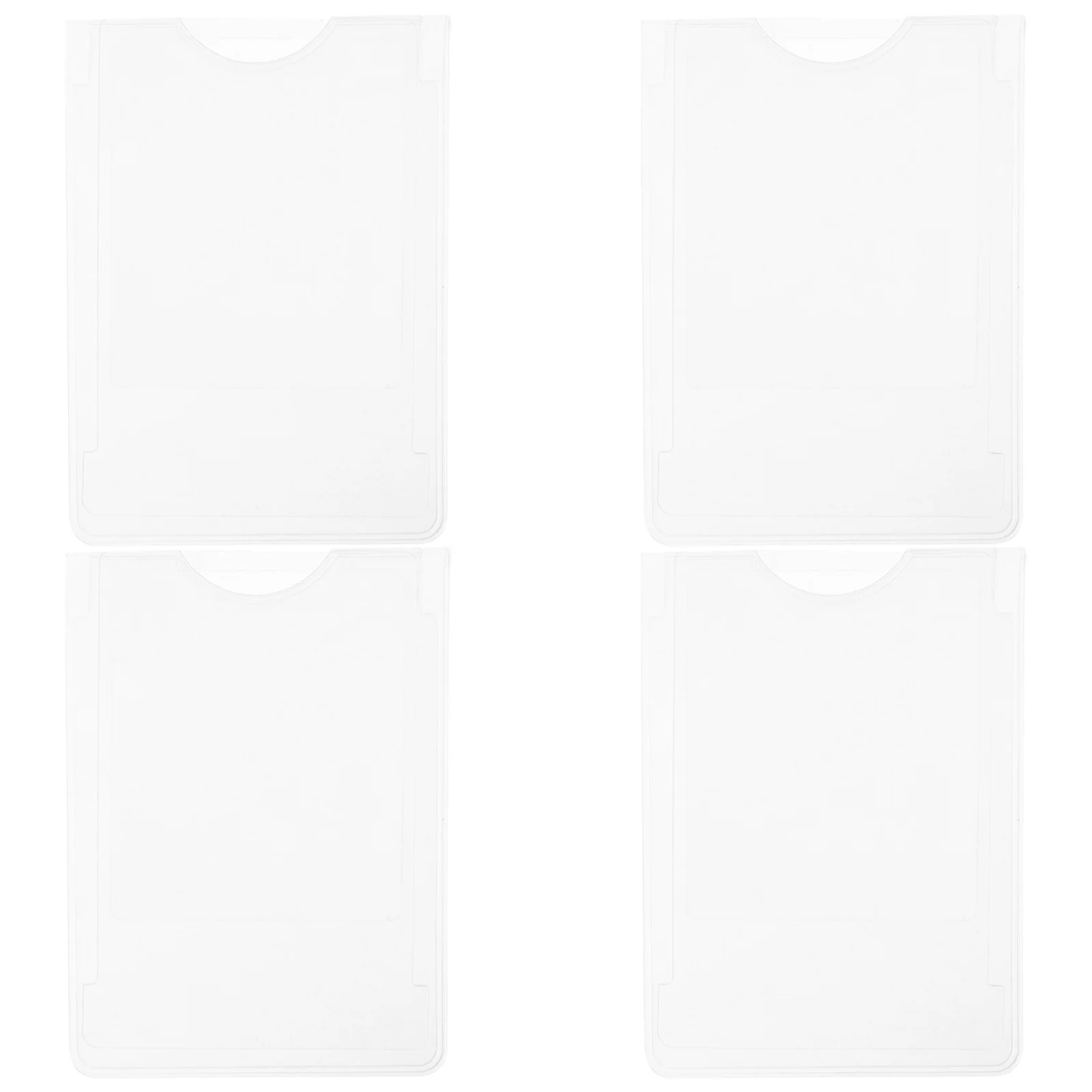 

4Pcs Ultra Thin Card Magnifier 3X Full Page Magnifying Sheet for Reading Books Bible Small Print Portable Fresnel Lens with PVC