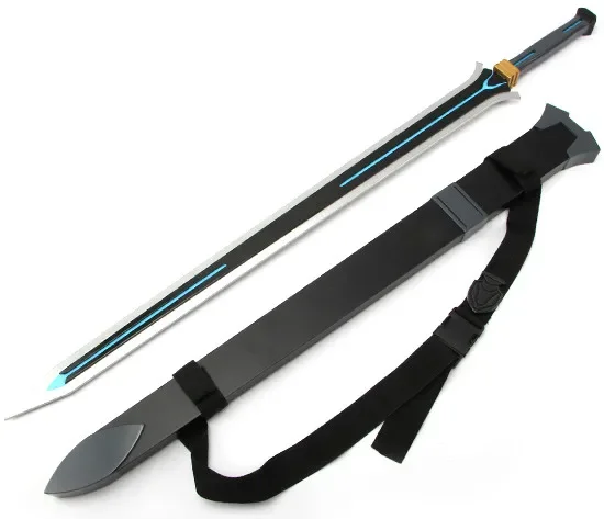 

Anime Sword Art Online Cosplay Kirigaya Kazuto Sword Weapon Cosplay Props for Comic Con Party Halloween Christmas Wood Sword