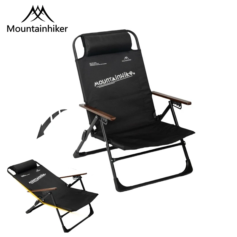 

MOUNTAINHIKER Five-gears adjustable folding recliner Camping multi-purpose leisure chairs Oxford Cloth Chair Travel sets 휴대용의자