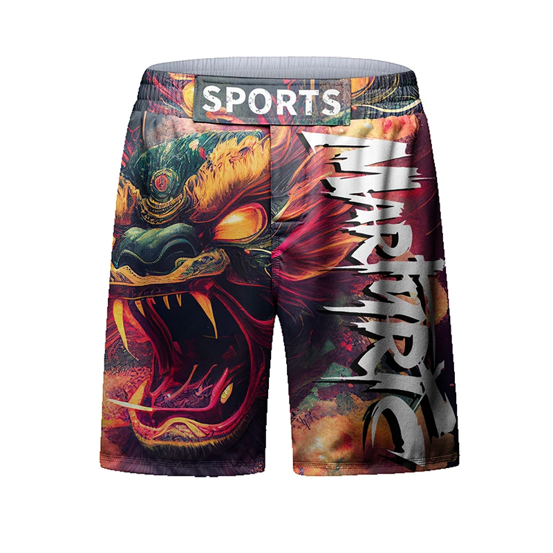 New MMA Sport Breathable Men\'s Shorts Boxing Training MMA Short Kickboxing Shorts Muay Thai Kickboxing for Both Men and Women