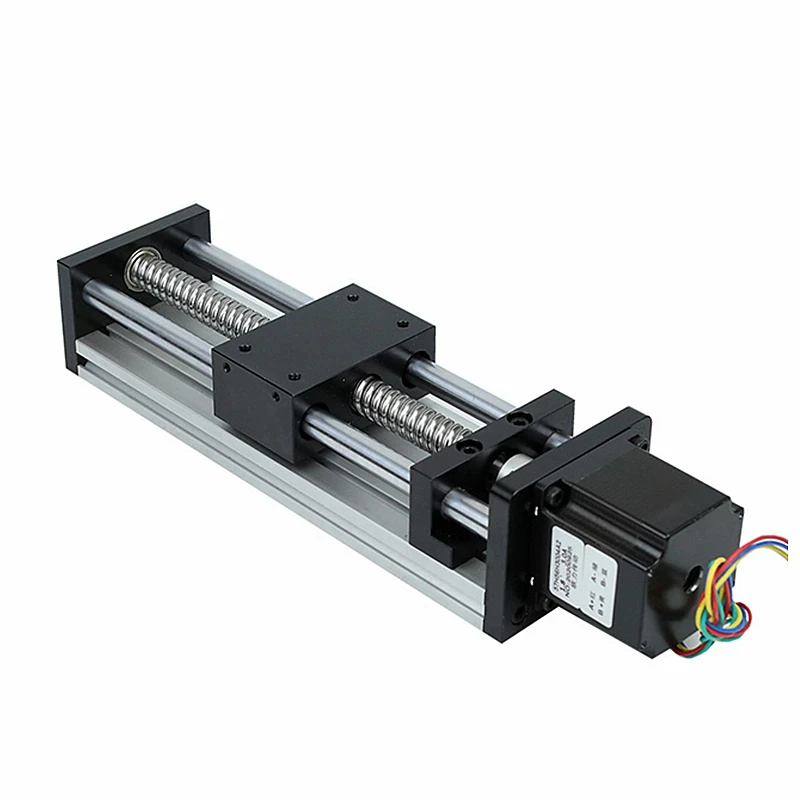 GGP Rail Motion Slide Table GGP1204/1605/1610 Ball Screw Sliding Table Linear Motion Guide Rail Stroke Effective Stroke 50-600mm