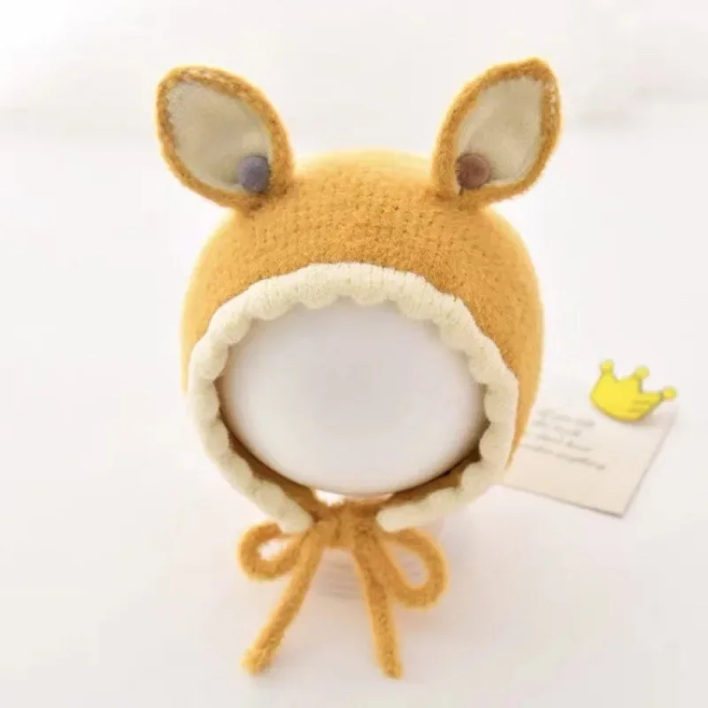 Baby Hat Autumn and Winter Baby Cute Girl Treasure Winter Autumn Girl Winter Ear Protection Hat