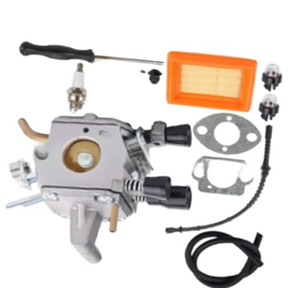 Carburetor Air Filter Set Power Tool Part Fuel System Carburetor Kit Long-lasting Performance Hassle-free Setup