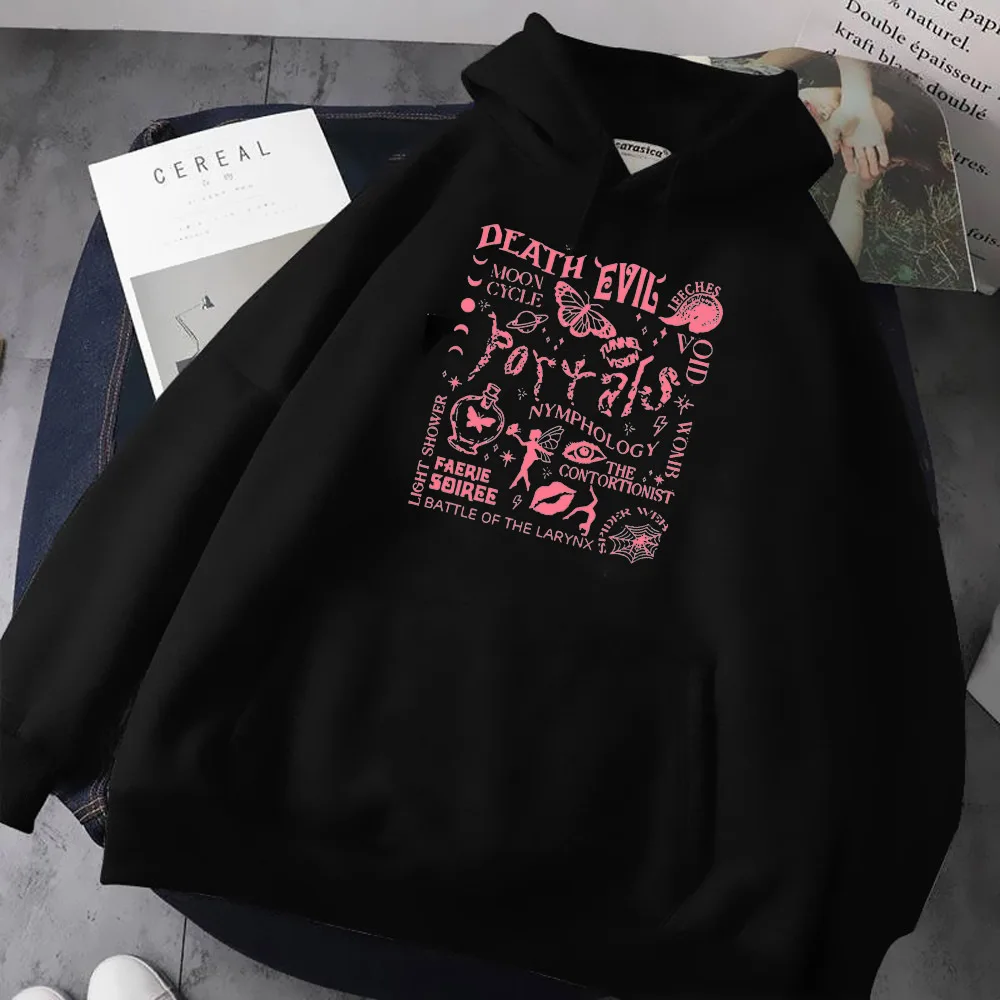 Melanie Martinez hoodie manga comfortable winter designer Y2K casual wear girl sweatshirts streetwear elegant anime