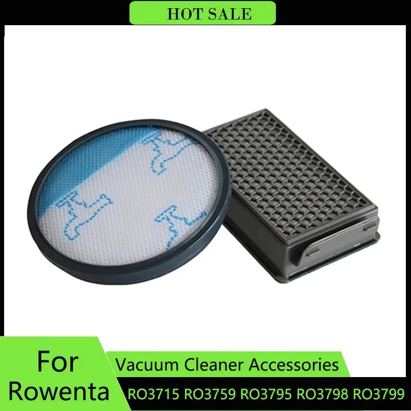 Filter For Rowenta RO3715 / RO3759 / RO3798 / RO3799 / RO3718 / RO2957  Vacuum Cleaner Compact Power Cyclonic Replacement Parts