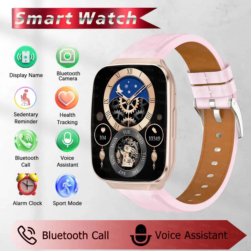 

Мужские деловые часы, умные часы 1,83, HD, беспроводной звонок, счетчик шагов, будильник, спортивные режимы, рождественский подарок, женские часы, пульсометр