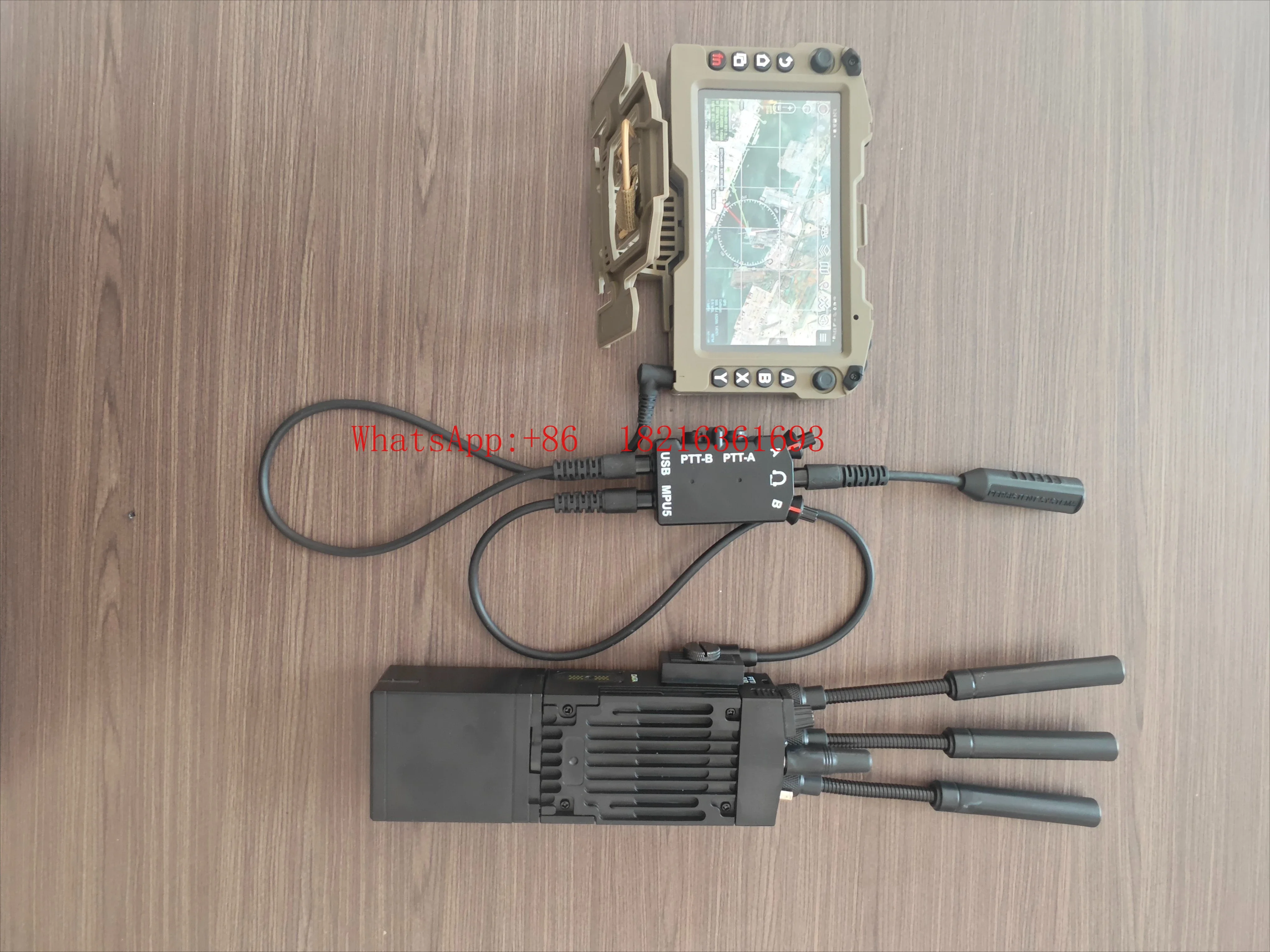 Limited Offer MPU5 Navigation Chest Hanging Double Pass PTT Radio Model Tactical Shell Hand Table Model