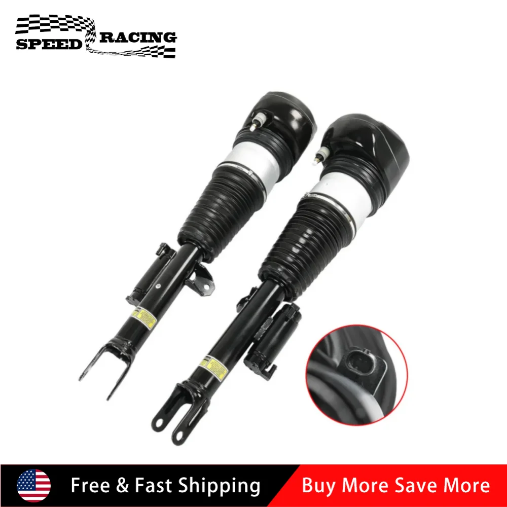 

37106899040 2 шт. передние левые и правые амортизаторы пневматической подвески для BMW 7-й серии 2016-2022 G11 G12 740 745 750 760 2WD черный