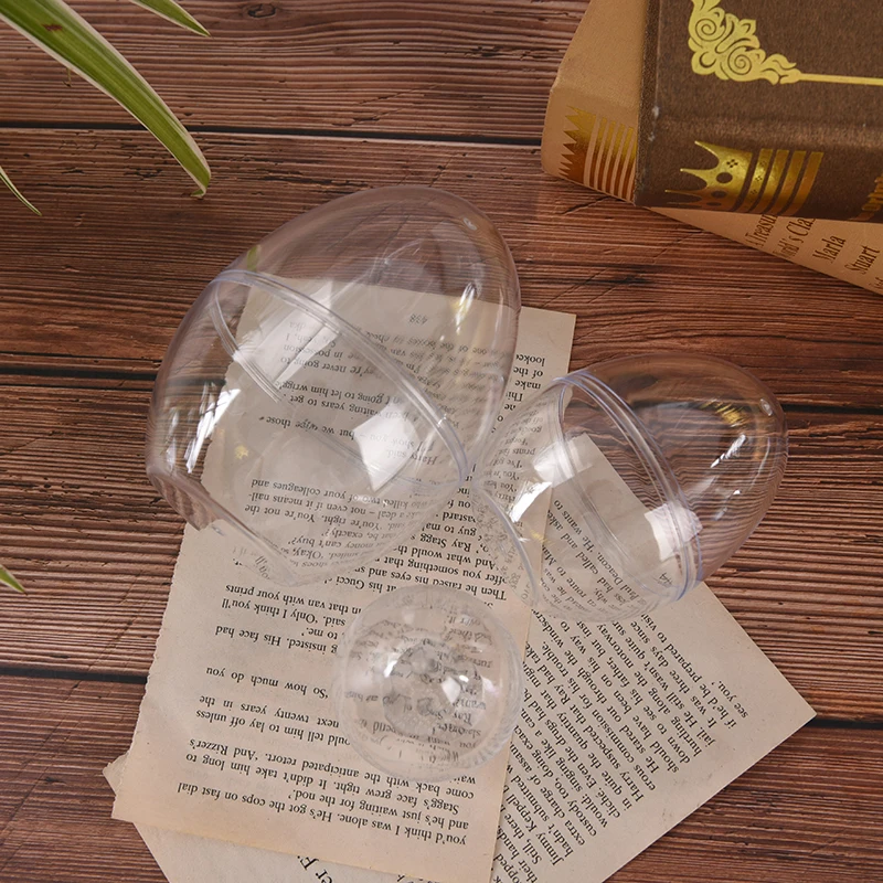 Bath Bomb Moulds - Egg, Ball, Heart, Plastic Acrylic Mold, Choose Shape & Size