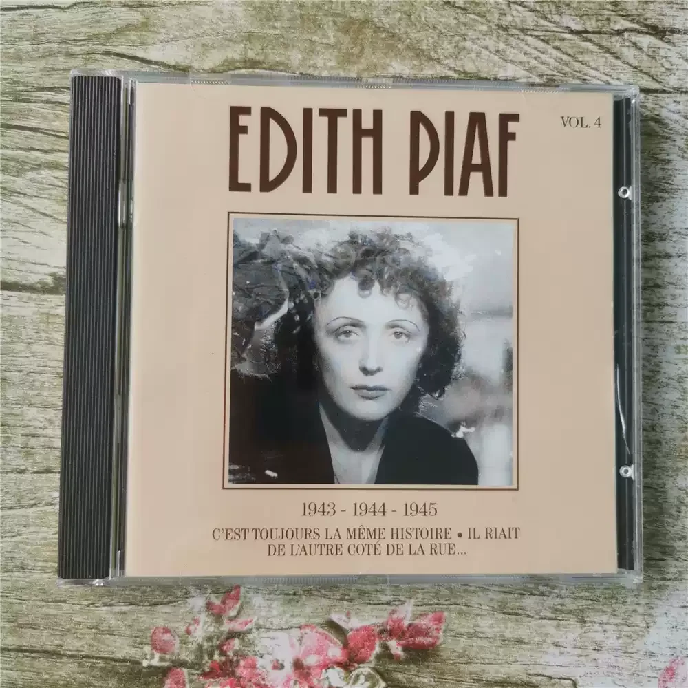 

CD Эдит Пиаф Vol. 4-х классических альбомов французского чаньсона, полная презентация ее поющих стилей и художественного очарования Chanson