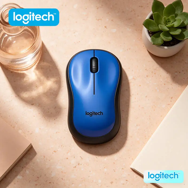 

Logitech M220/M185/M221/M100R SilentTouch Mouse USB Receiver 18-Month Battery 1000 DPI 10m Stable Working Range Office Home