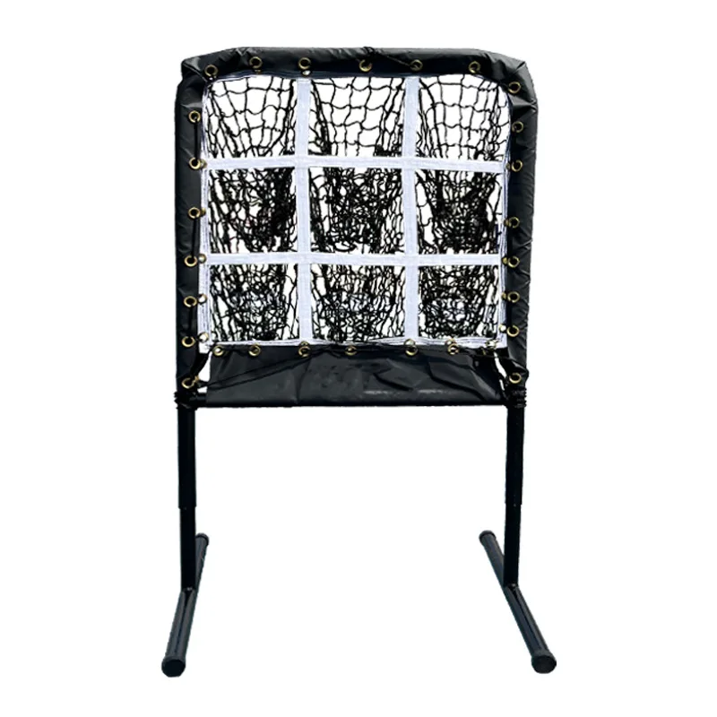 Outdoor  outdoor baseball practice net Jiugongge nine holes throwing net softball sandbag handball net adjustable