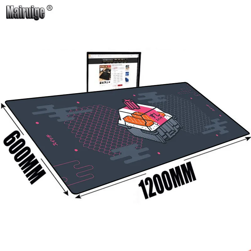 

Kawaii Desk Mouse Pad Anime Anti-slip Pc Gamer Computer Office Desk Mat Keyboard Pad Setup Gaming Decoration Notebooks for Games