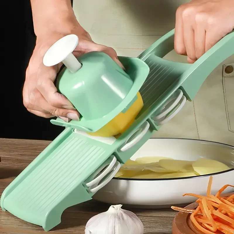 Haushalt Gemüse Schneiden Kartoffel Slicer Shredder Multifunktionale Obst Julienne Slicer Reibe mit Griff Küche Gadgets