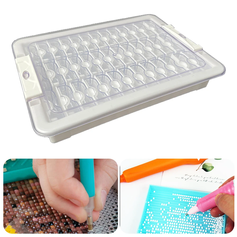 9/15/21/24/26/39 Grids Diamond Art Portable Bead Storage Organizer Diamond Painting Embroidery Box for Craft Beads Rhinestones