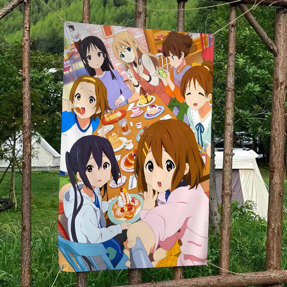 Anime K-ON KON Large Size Shop Art Promotion Advertising Booth Flag Hanging Banners