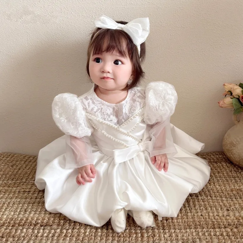 

Girls Birthday Evening Gown Kids Pageant Wedding Host's Piano Performance Party Girl Dresses A4735 Vestidos Bridesmaid Dresses