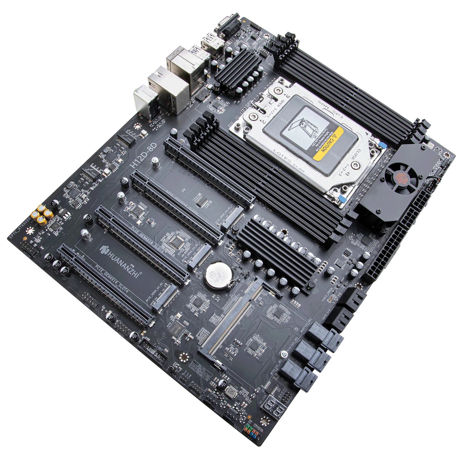 HUANANZHI H12D-8D ATX Motherboard EPYC 7002/7003 Socket SP3 Series