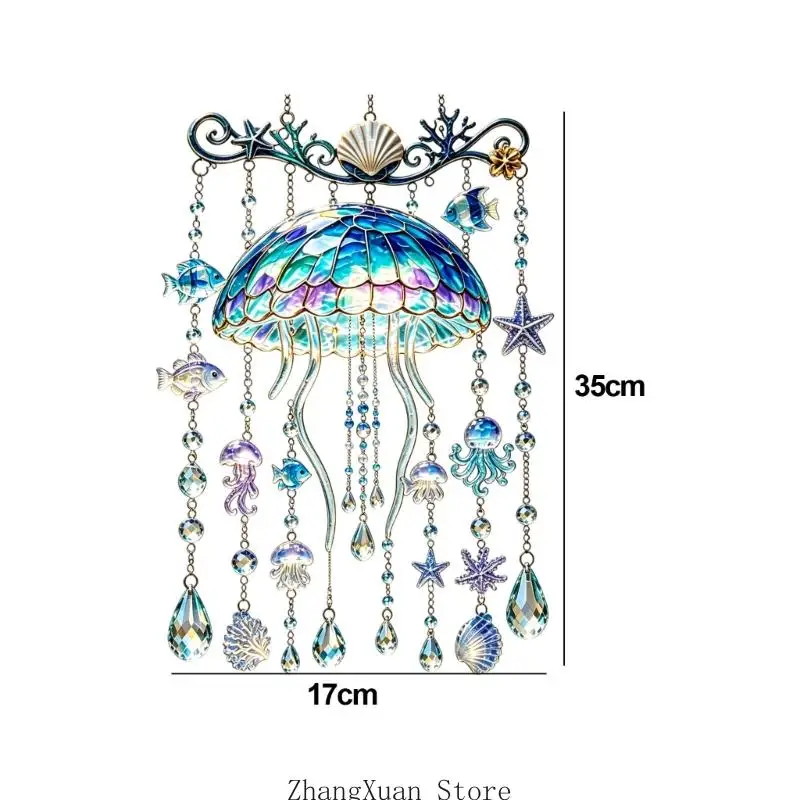 Hängender Meeresakzent aus Acryl für Gartenveranda und Außeneingang 3XUF – Detail 6