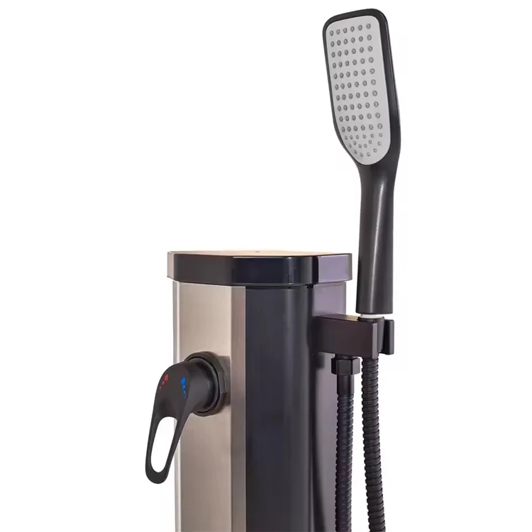 

Hot Sale Gartendusche Easy Install PVC 20L Single Body Silver Outdoor Garden Solar Shower for Poolpromote sales